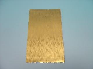 Wachsplatten 2 Stück 9x16cm gold effekt