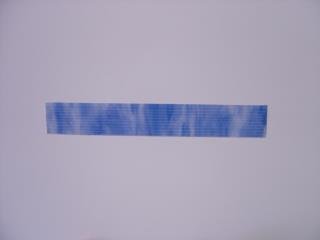 Flachstreifen 2x220 mm 11 Stück blau/wol