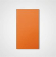 Verzierwachsplatten 2 Stück orange 9x16
